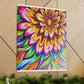 Psychedelic Bloom - Canvas