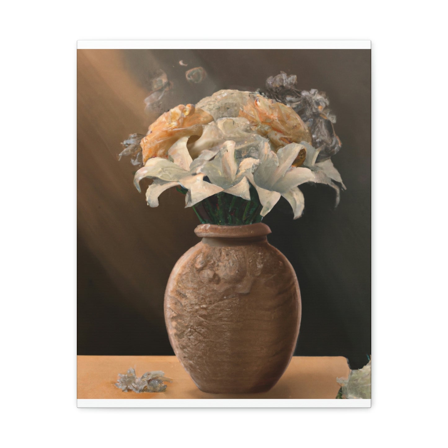 "Intricate Floral Bouquet." - Canvas