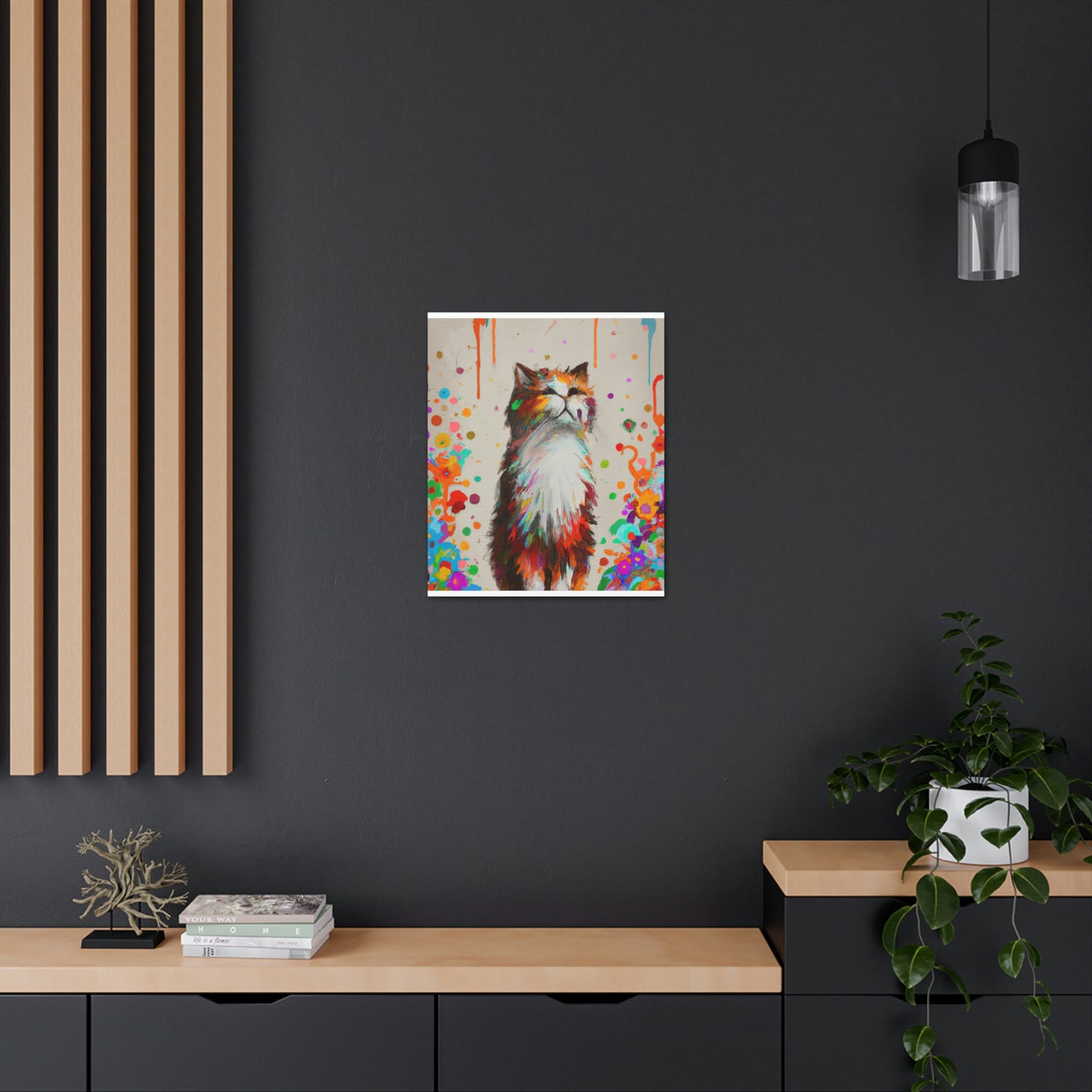 Mew Blooms - Canvas