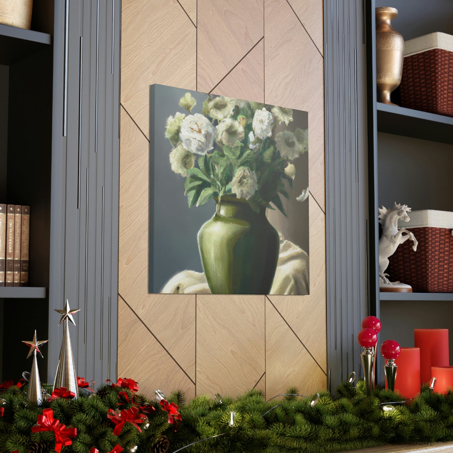 Ethereal Floral Beauty. - Canvas