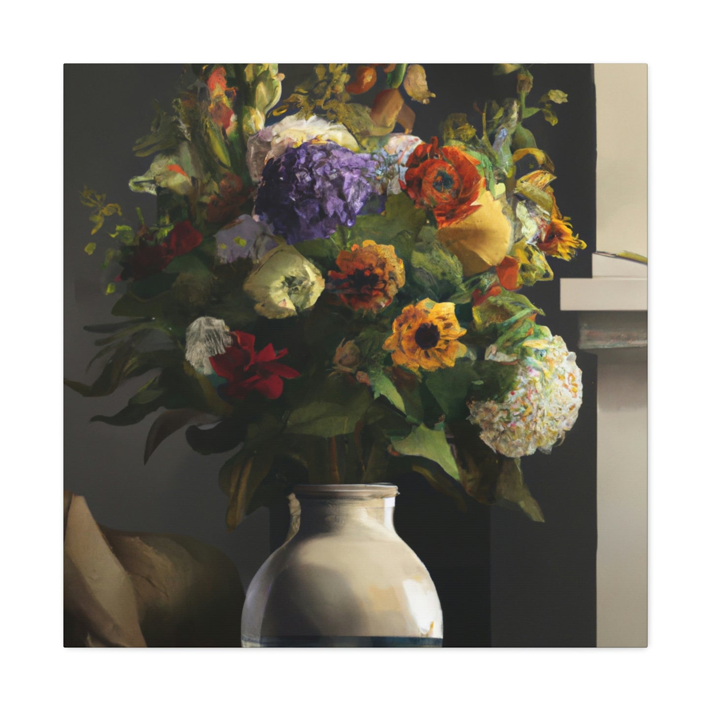 Floral Splendor Dream. - Canvas