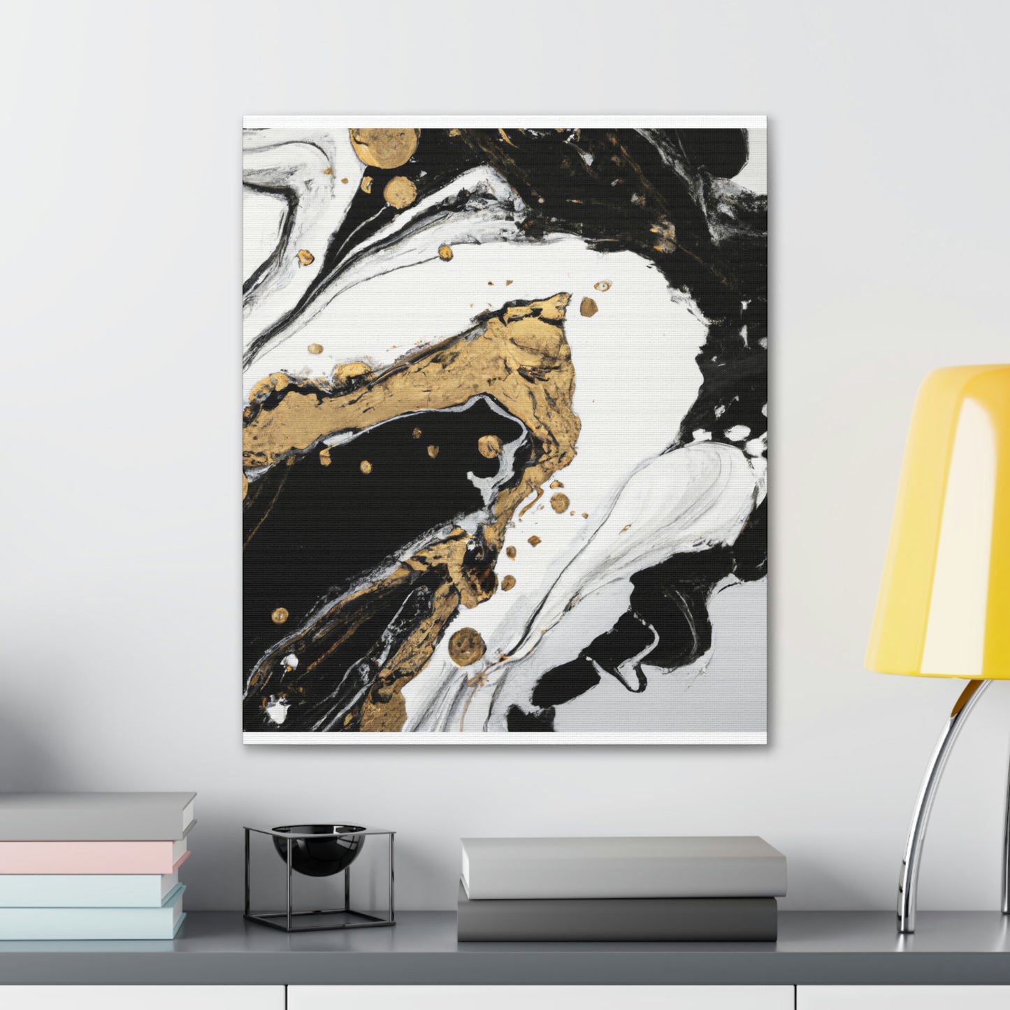 Opulent Splatter Luxe - Canvas