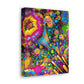 "Psychedelic Bloom" - Canvas