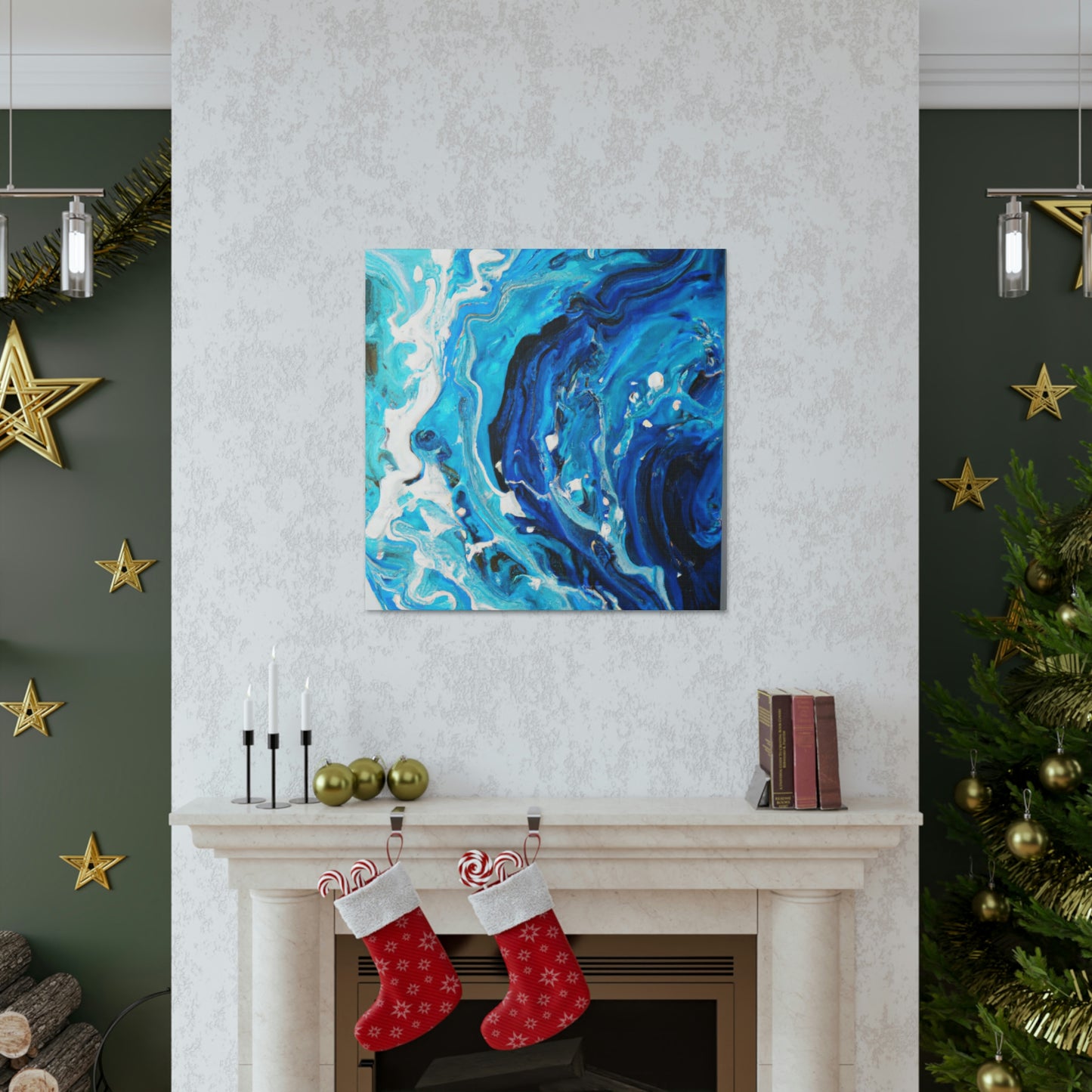 Aqua Abyss - Canvas
