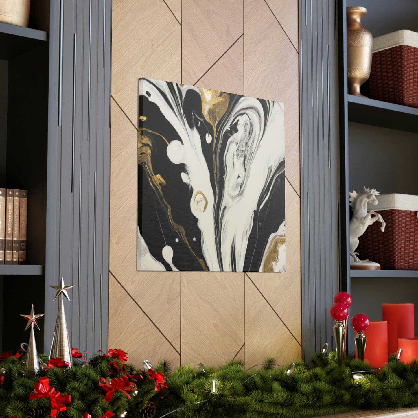 Captivating Chroma Splendor - Canvas