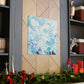 "Aqua Lace" - Canvas