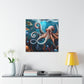 Ocean Marine Glow. - Canvas