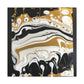 Golden Flux Swirls - Canvas