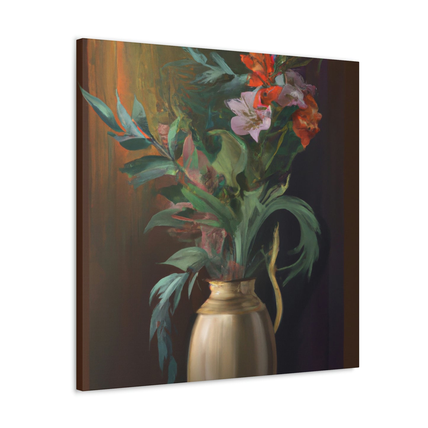 Floral Splendor Dream - Canvas