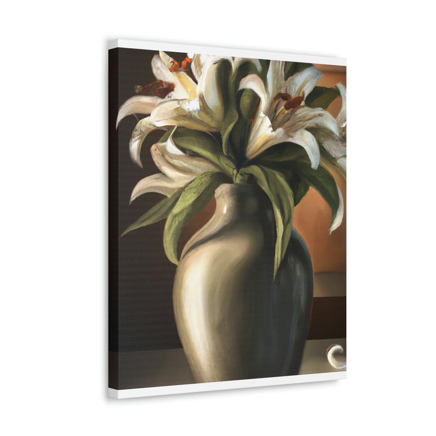 "Vase of Blossoms" - Canvas