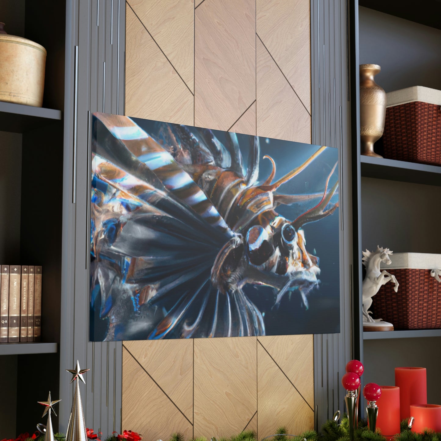 Aquatic Abundance. - Canvas