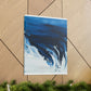 Blue Intricate Flux. - Canvas