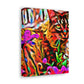 1. "Colored Flower Mix"
2. "Multi Flowered Cat"
3. "Digital Room Mix" - Canvas