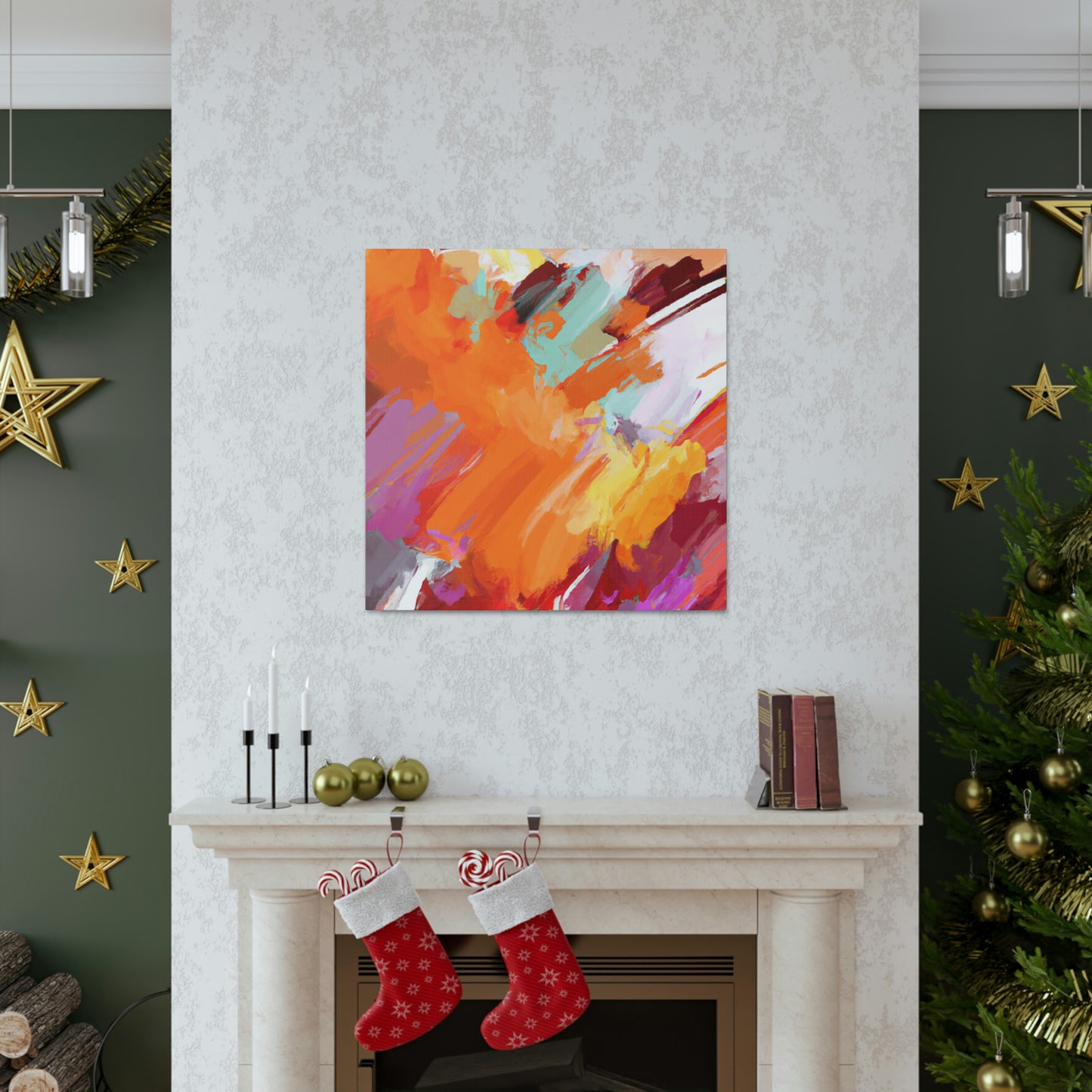 Cosmic Hues - Canvas