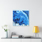 "Blue Majesty" - Canvas