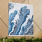 Blue Whirl - Canvas