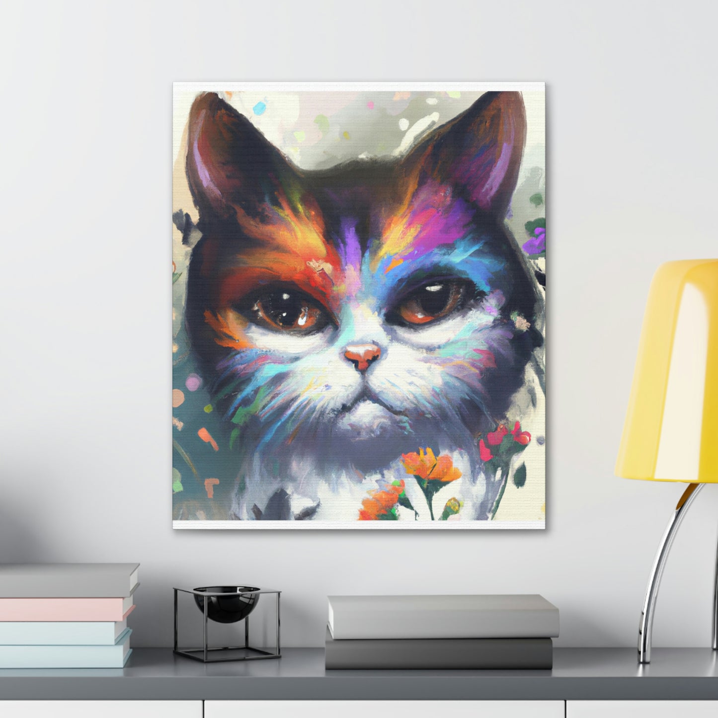 "Dream Cat." - Canvas