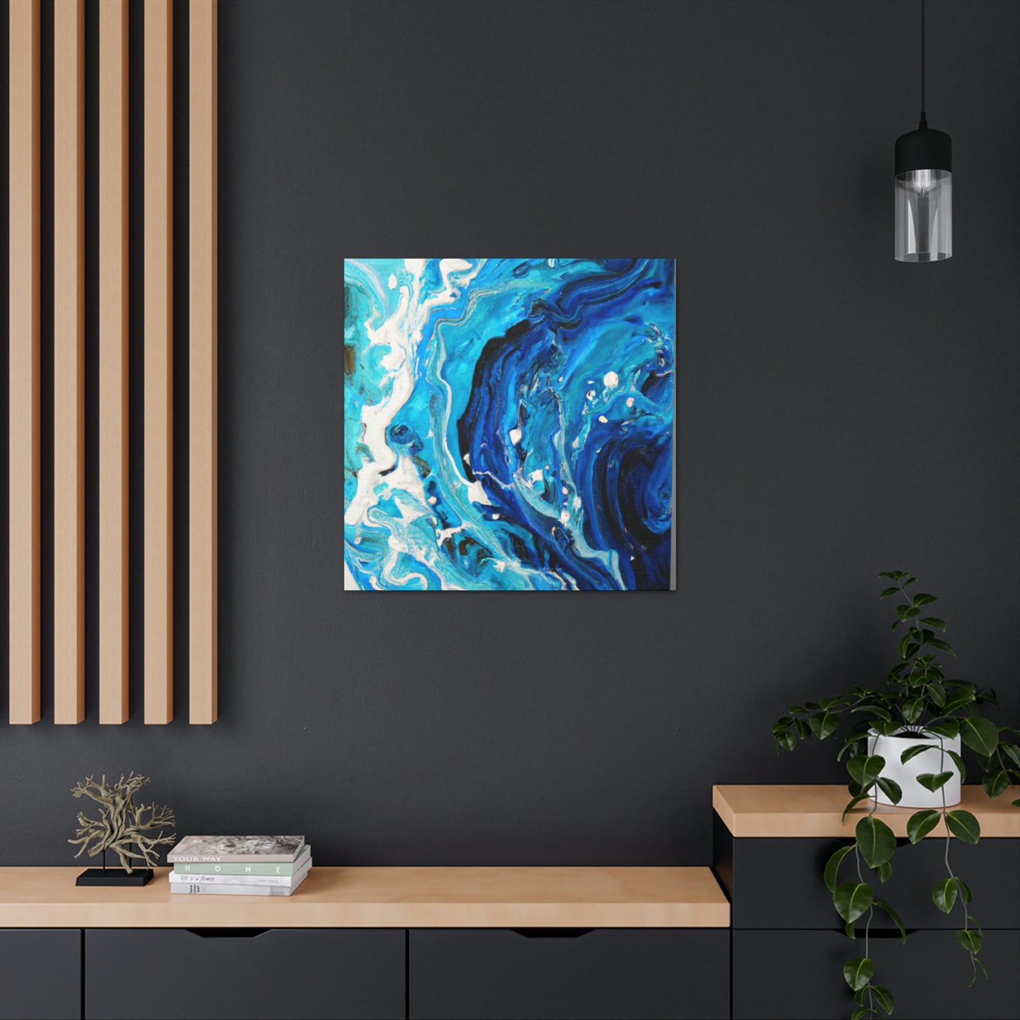 Aqua Abyss - Canvas