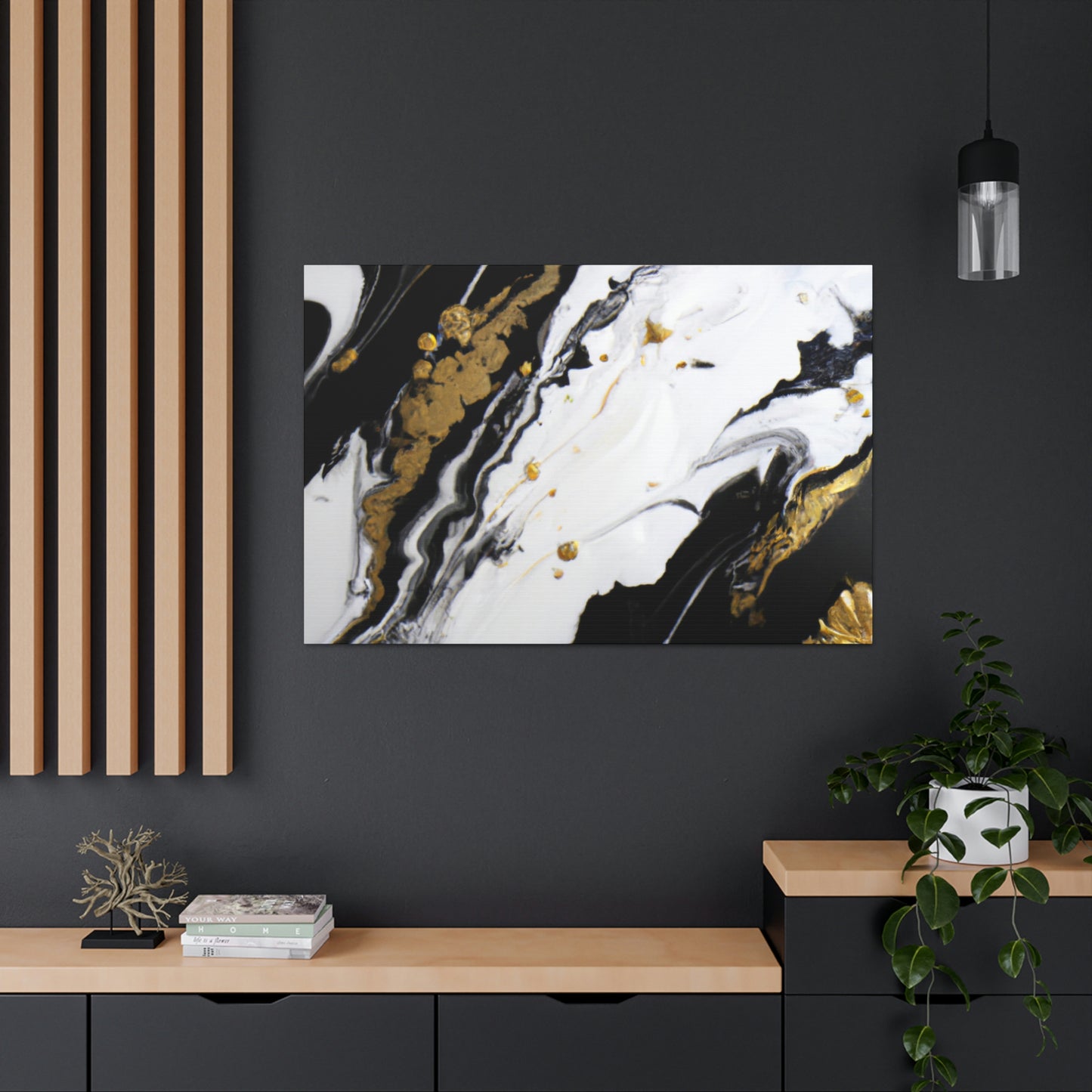 Misty Galactic Bliss - Canvas