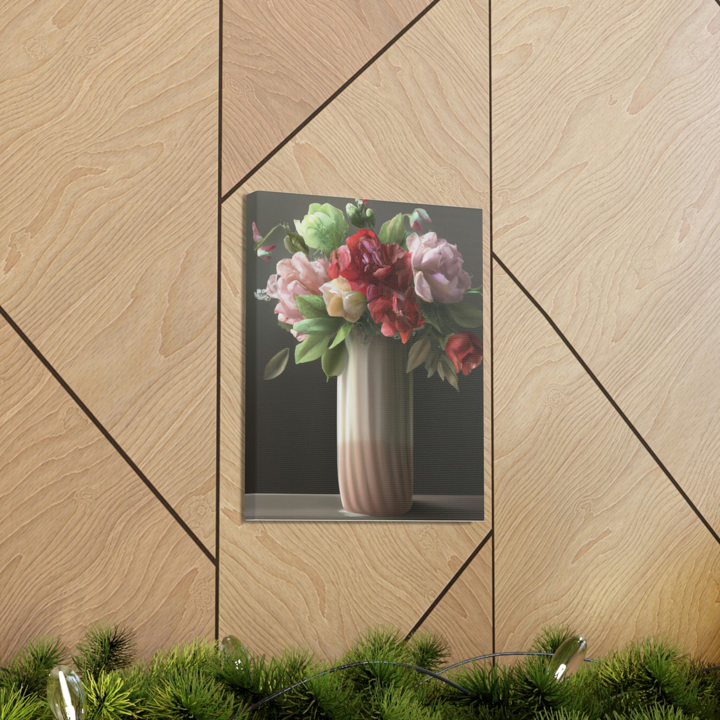 Blossoming Petals Captured - Canvas