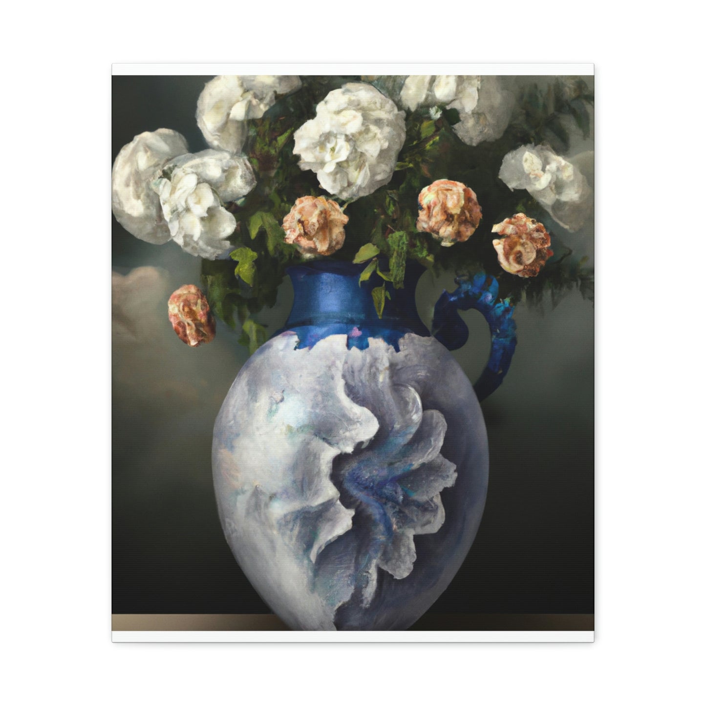 Floral Eternity Bliss - Canvas