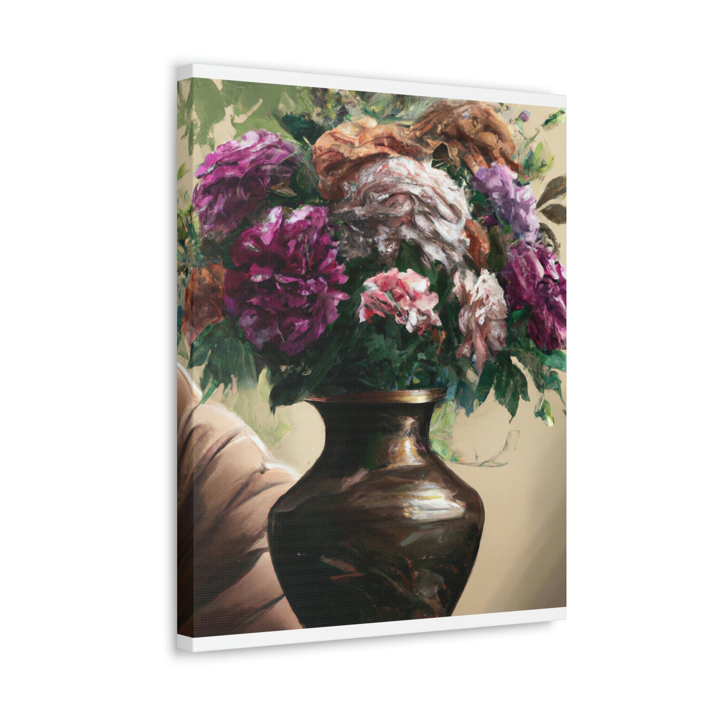 "Petal Palette Foliage". - Canvas
