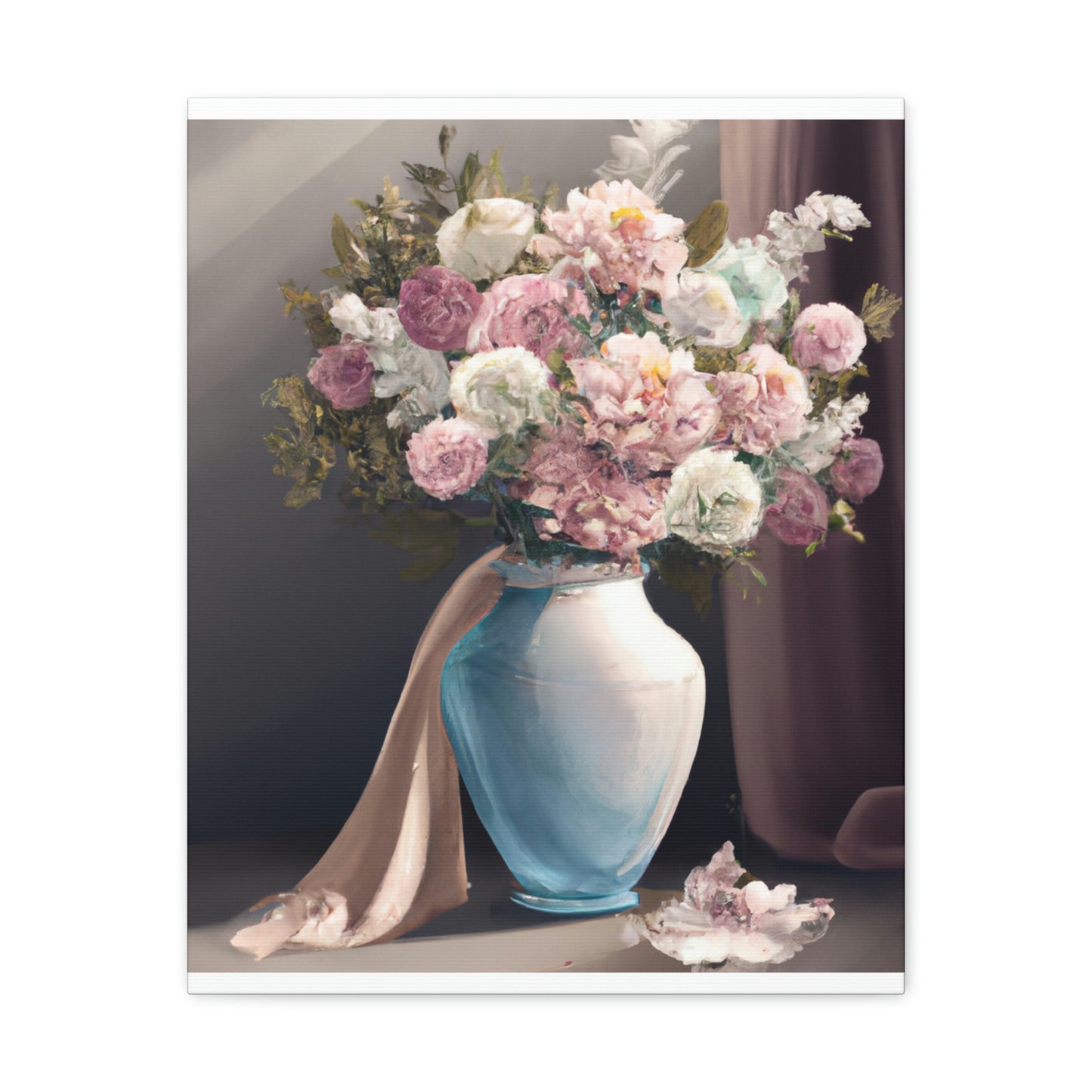 "Fragile Floral Beauty". - Canvas
