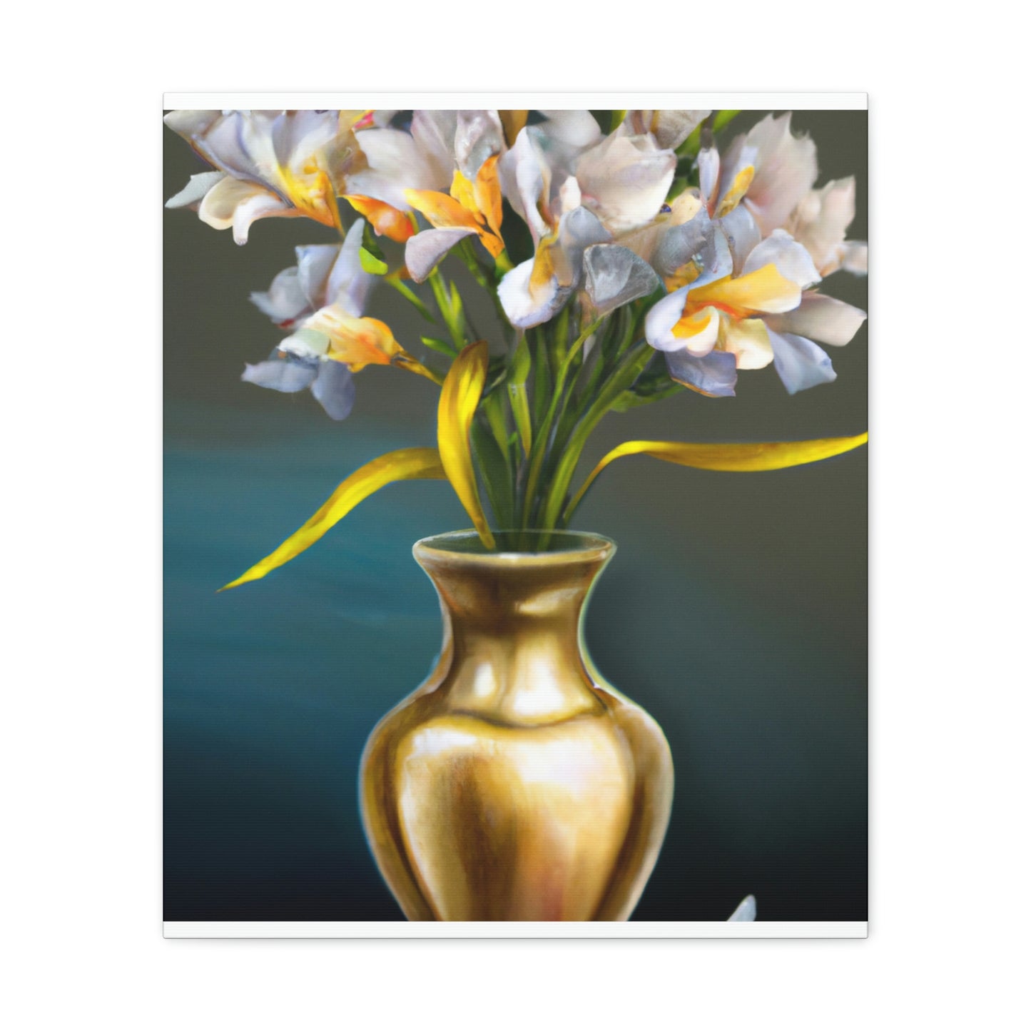 Blooming Artistry. - Canvas