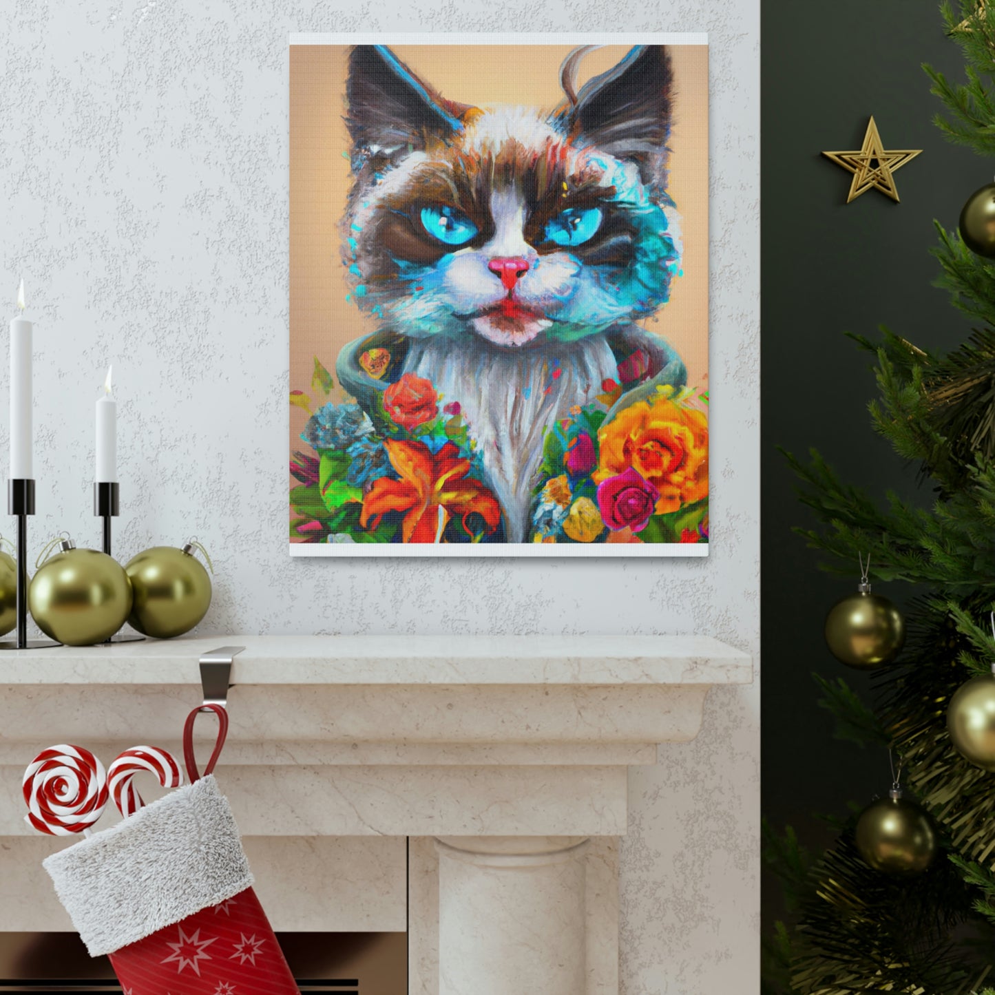 Flo-Cat - Canvas