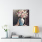 "Fragile Floral Beauty". - Canvas