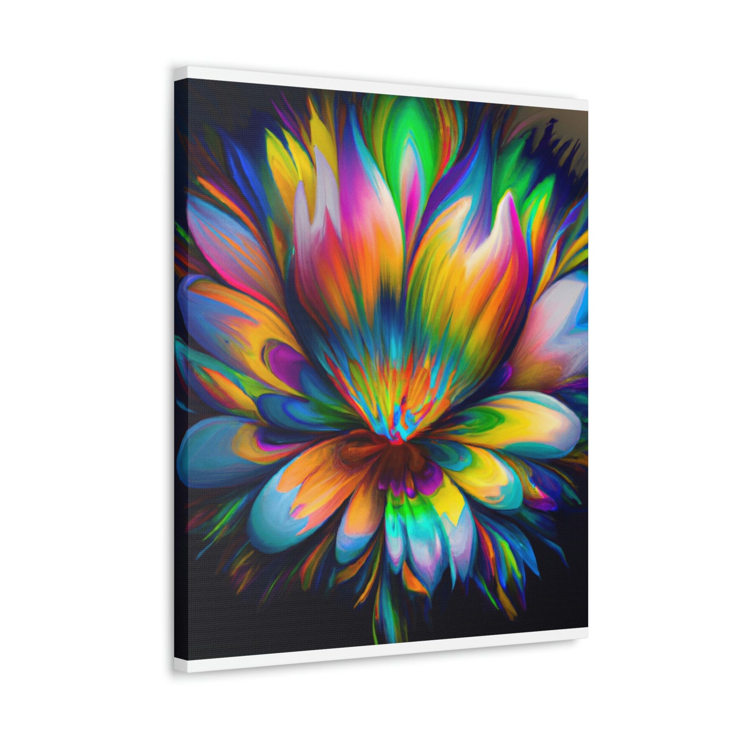 "Psychedelic Bloom" - Canvas