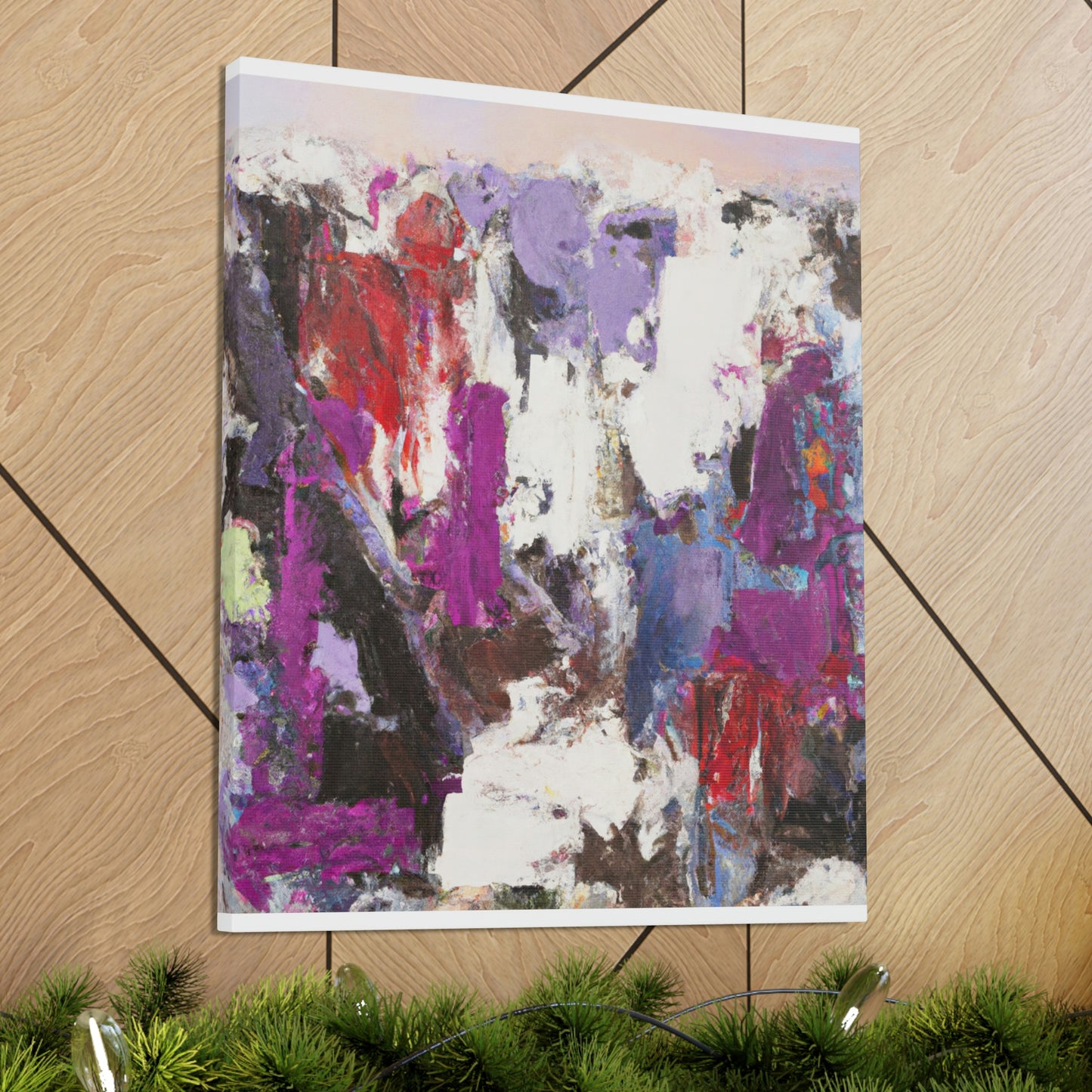 Neon Bloom. - Canvas