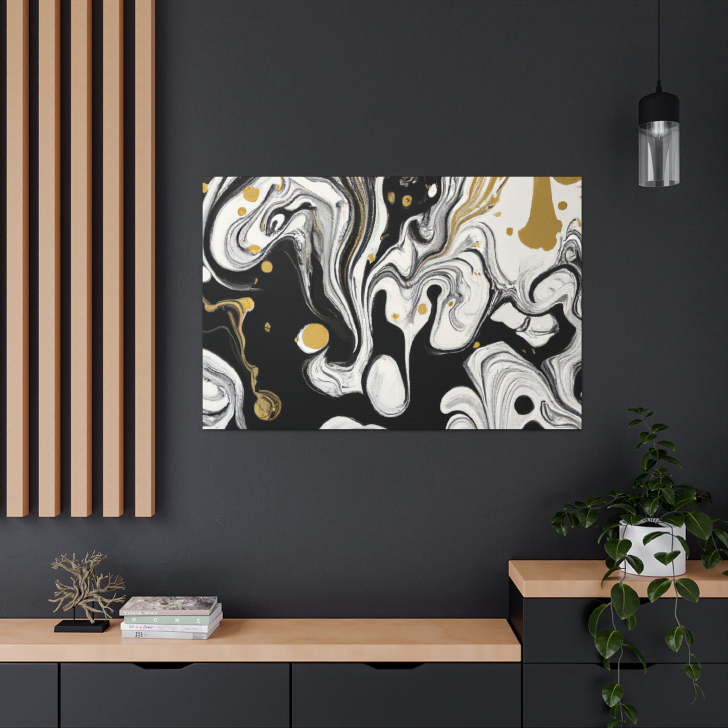 "Molten Melange" - Canvas