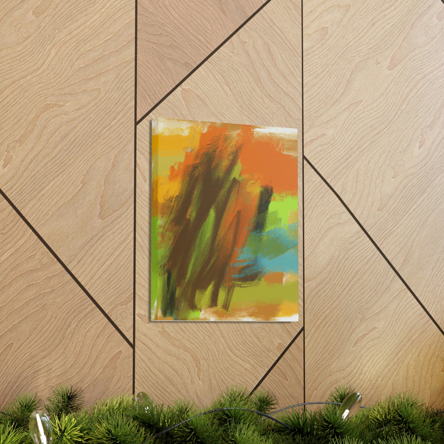 Starry Ember. - Canvas