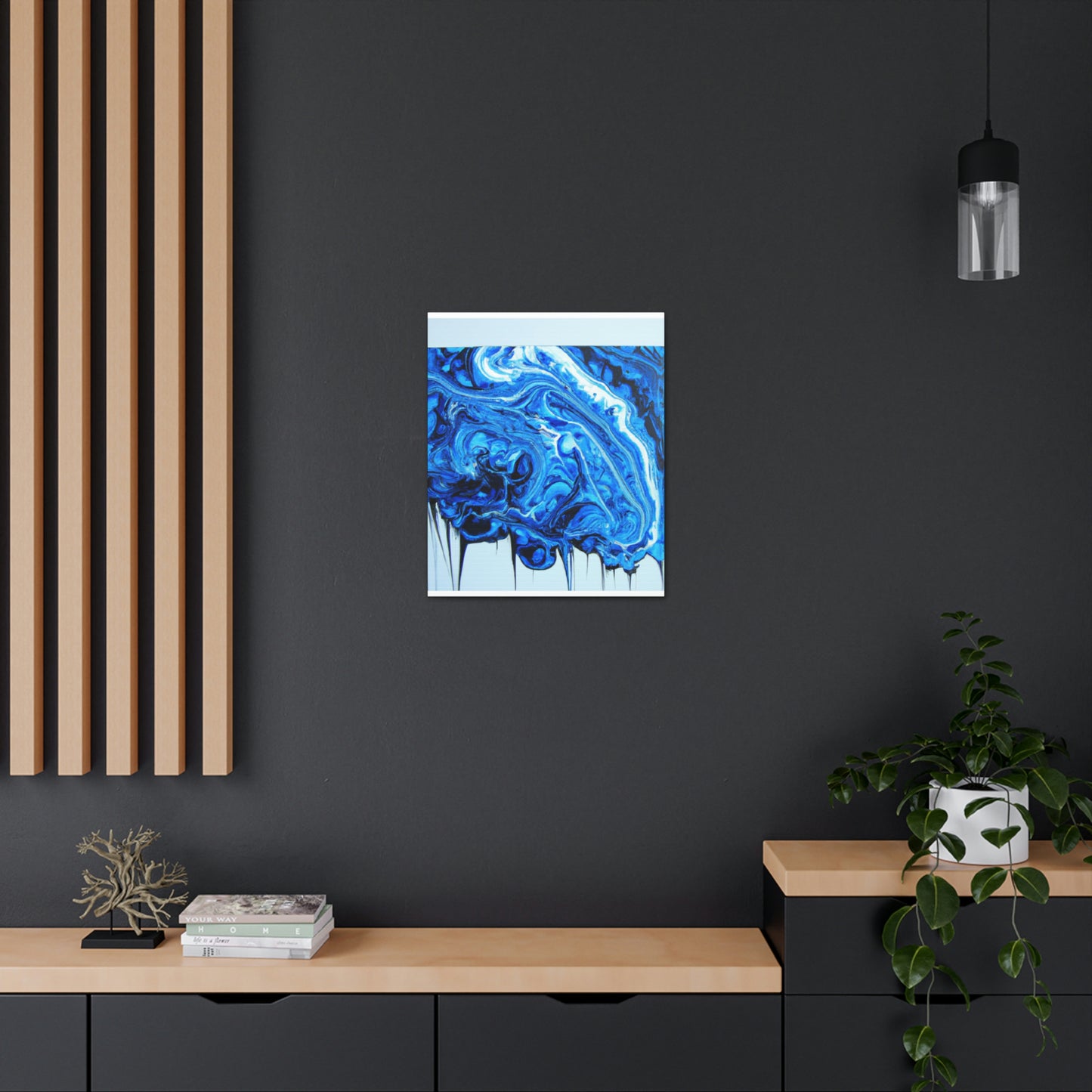 "Blue Majesty" - Canvas