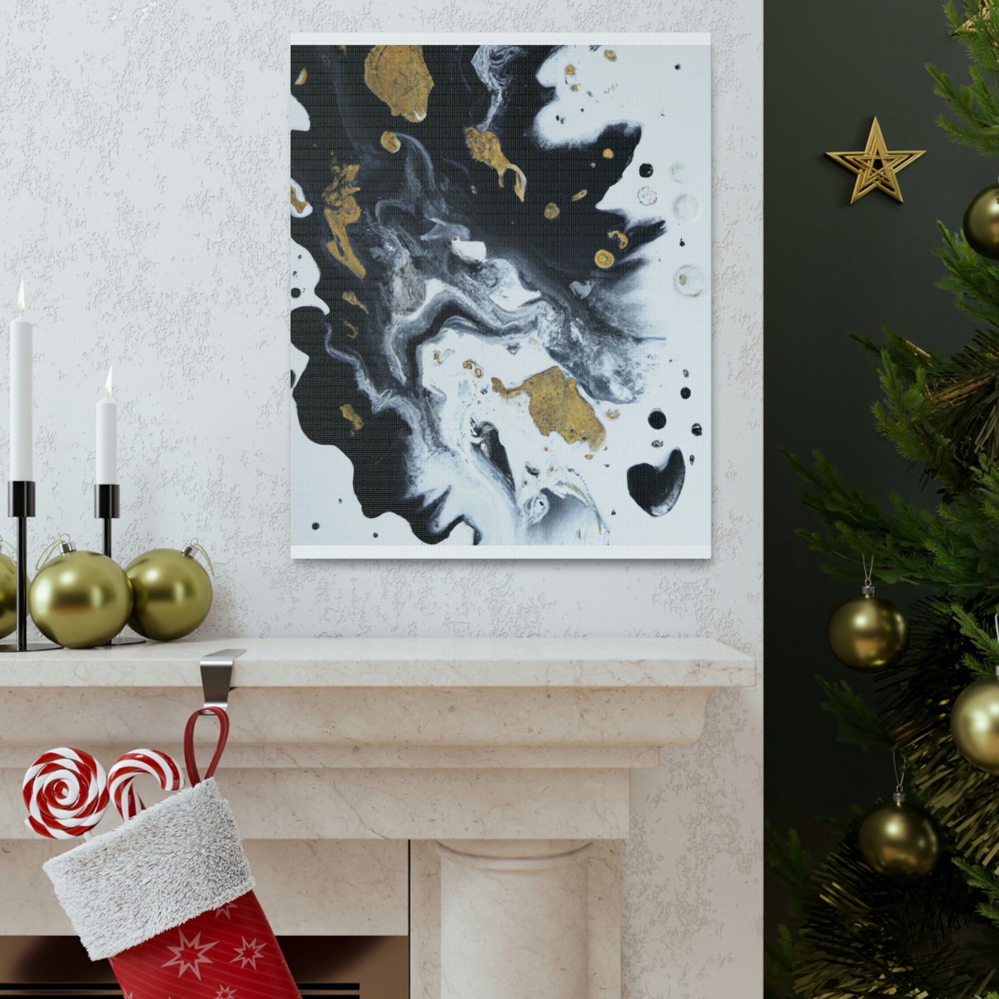 Cosmic Elegance. - Canvas