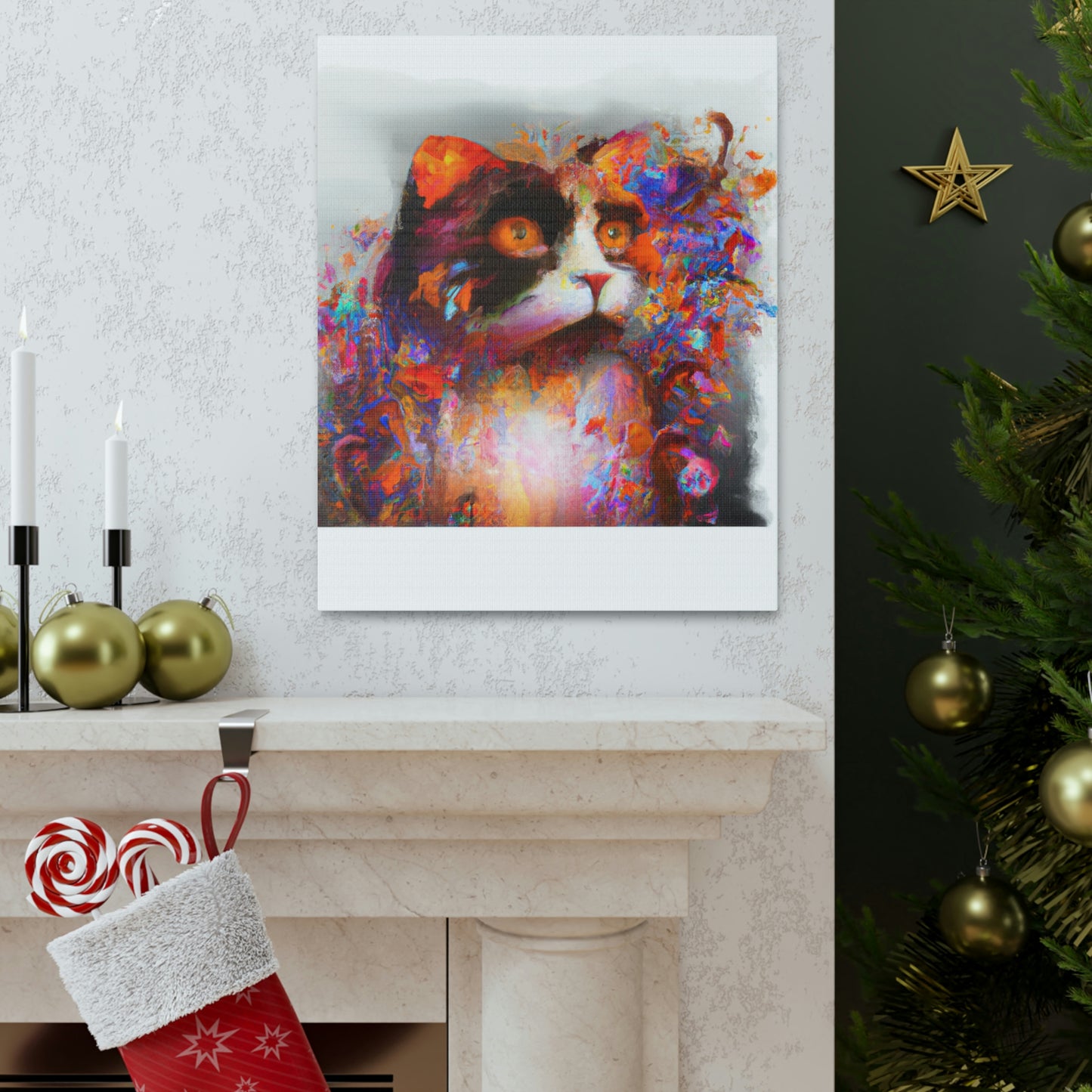 "Kaleidocat" - Canvas
