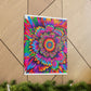 Vivid Floral Burst - Canvas