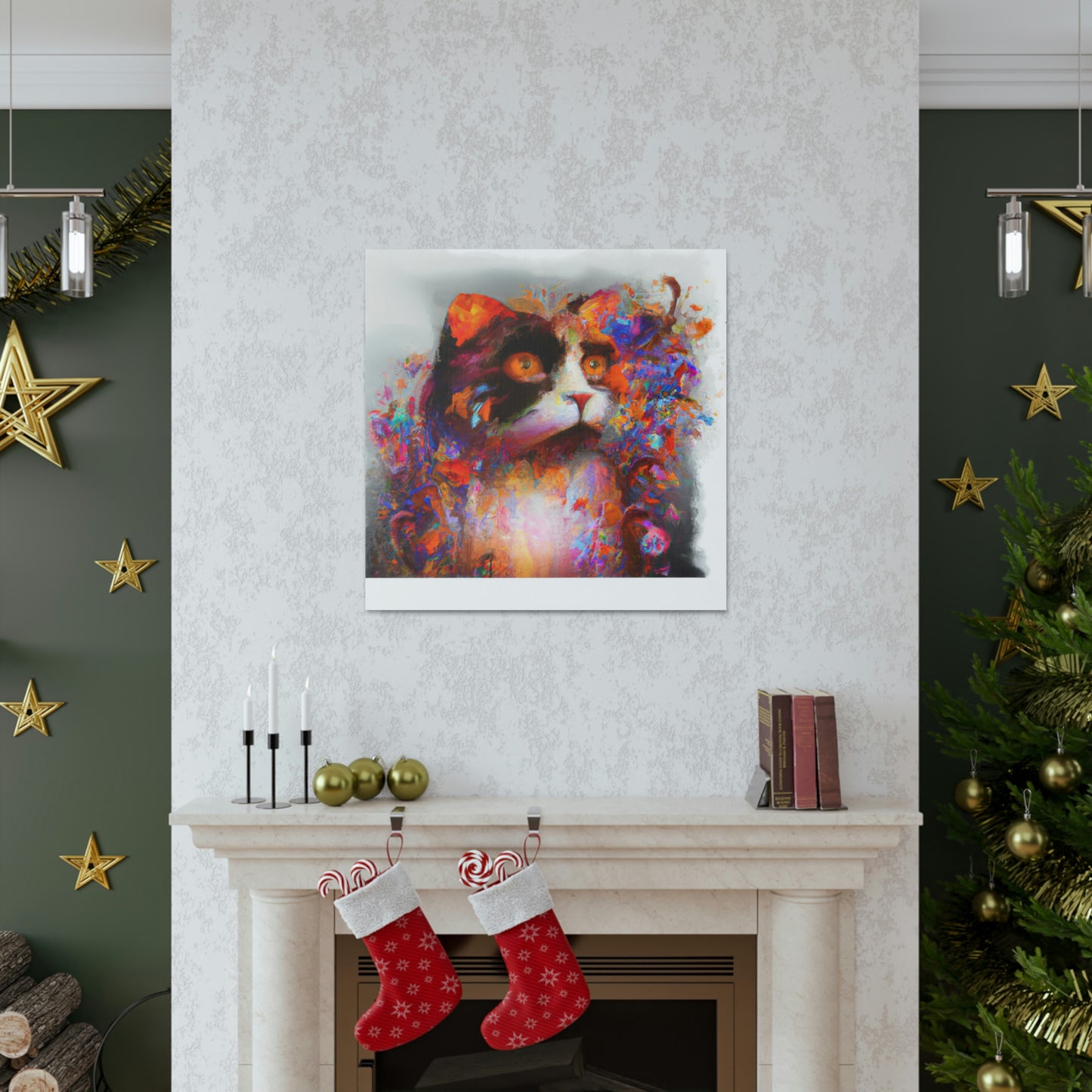 "Kaleidocat" - Canvas