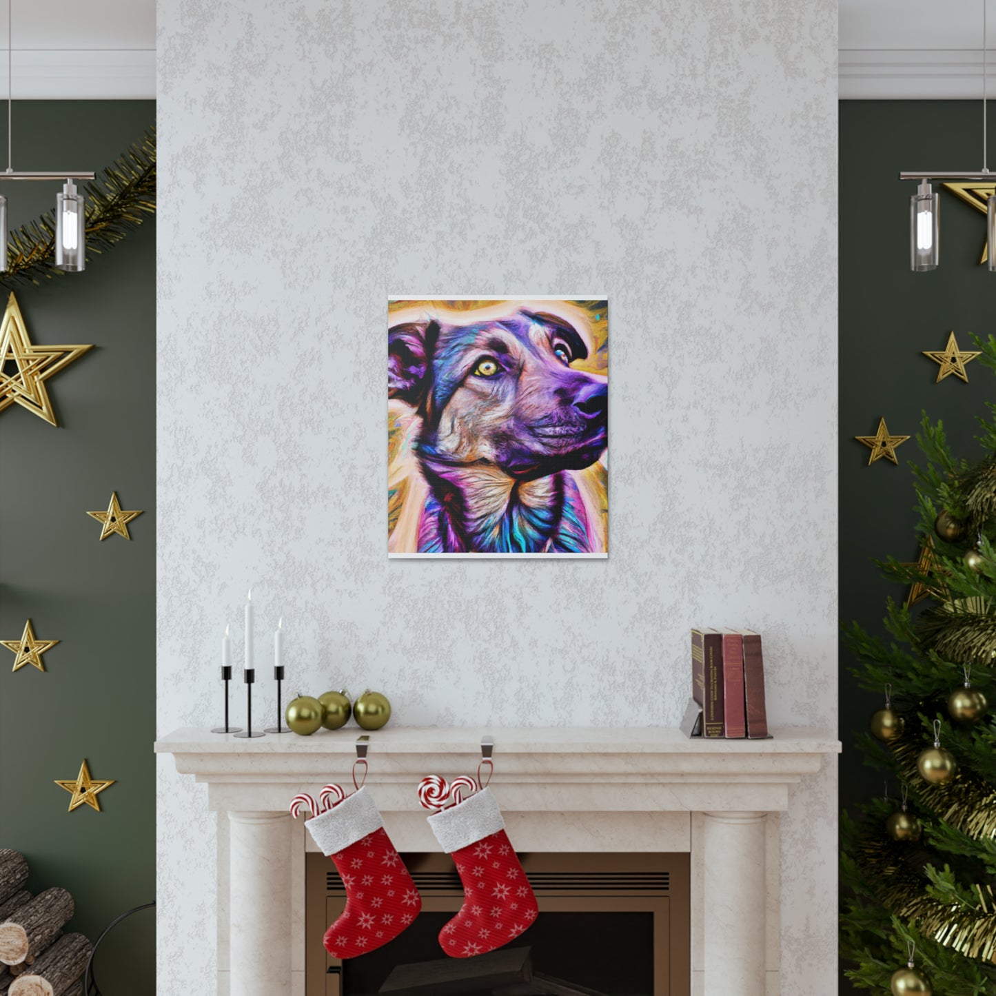 Canine Oasis - Canvas