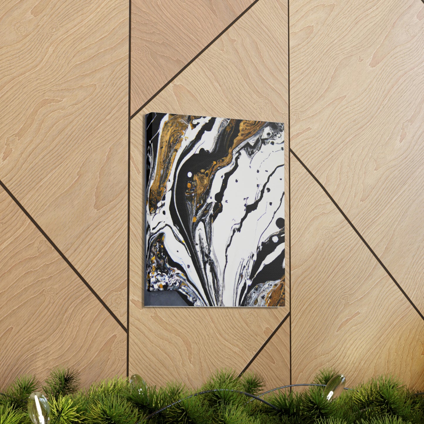Gilded Flux Art. - Canvas