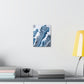 Blue Whirl - Canvas