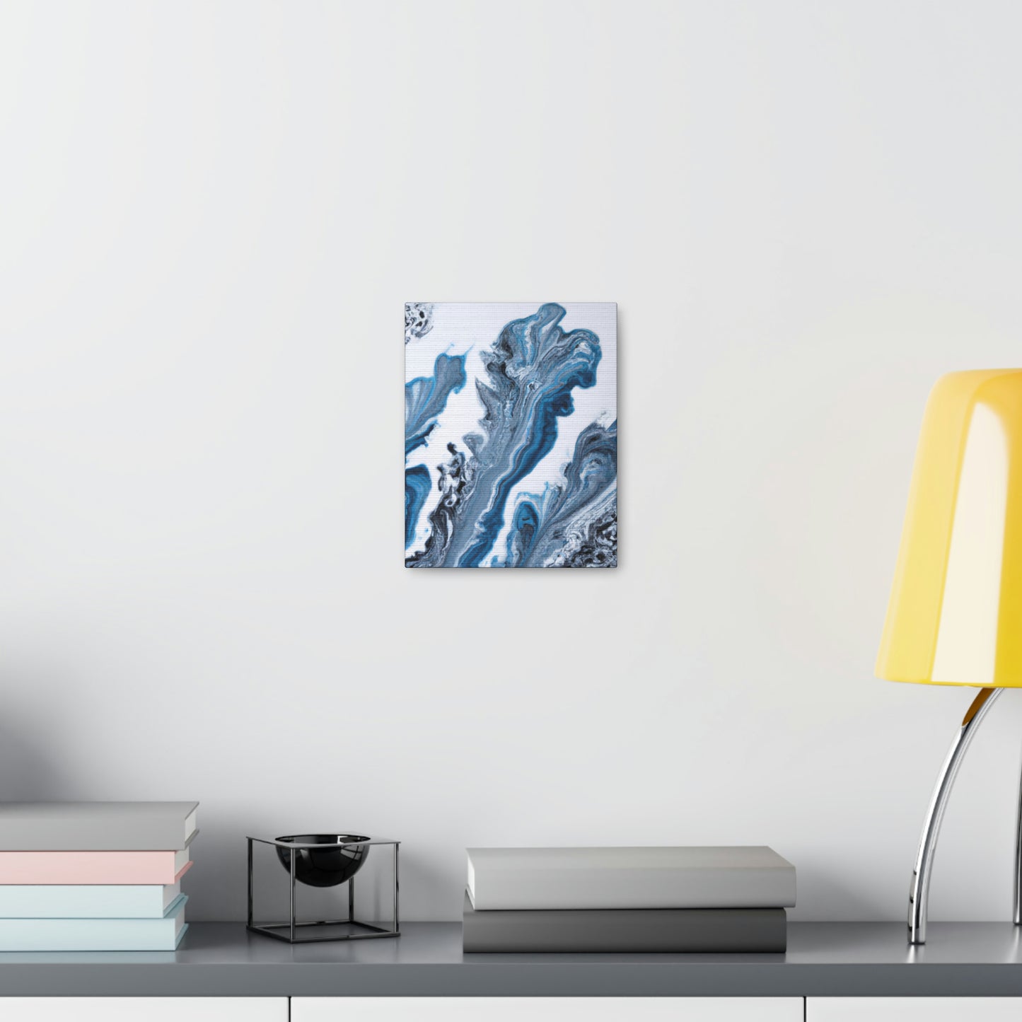 Blue Whirl - Canvas