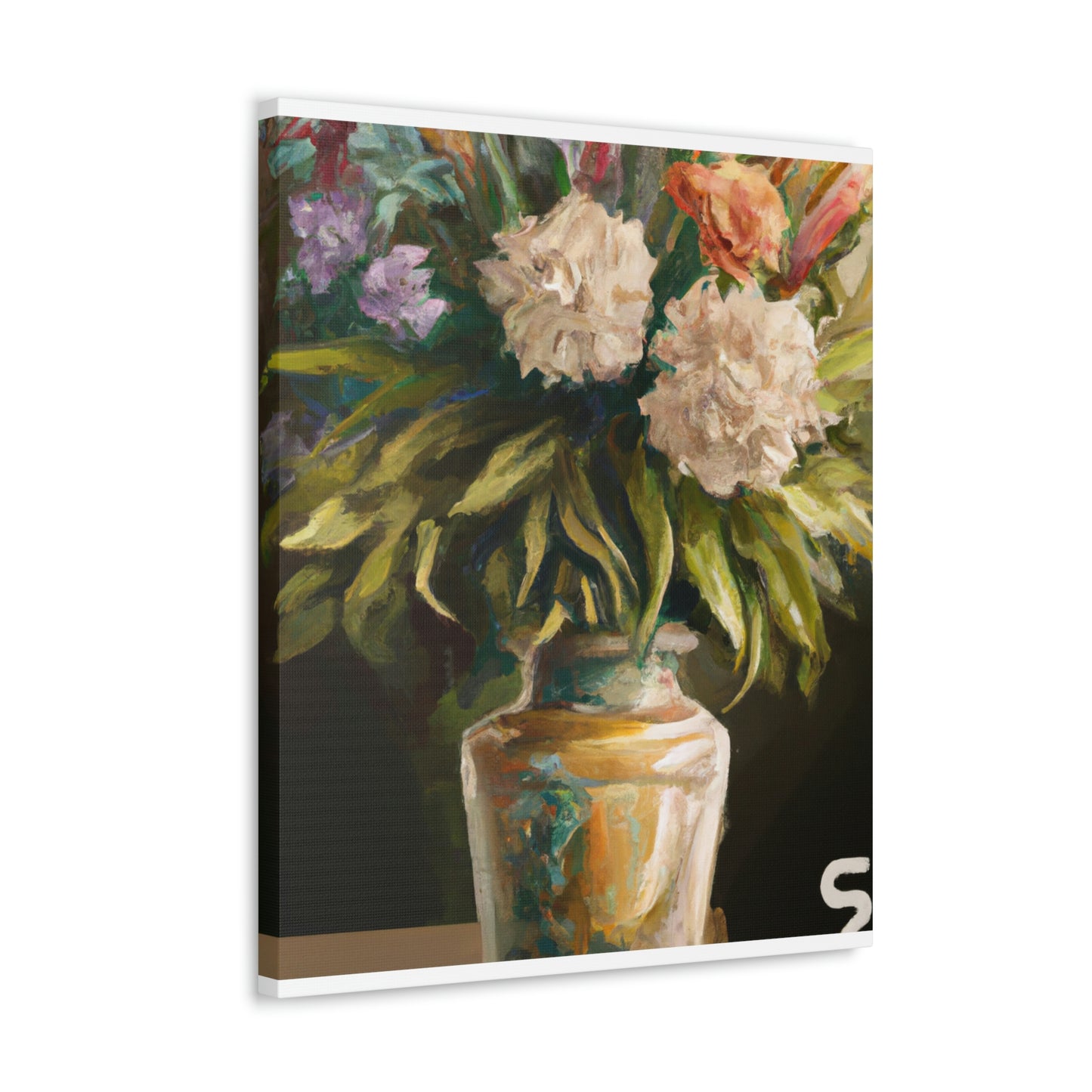 Elegant Flower Beauty. - Canvas