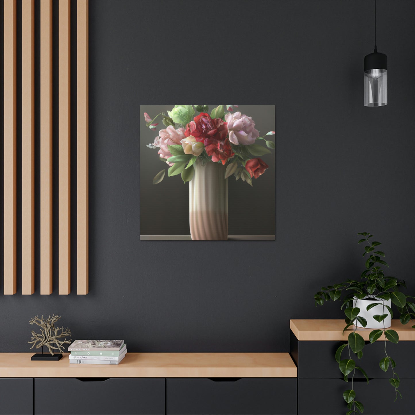 Blossoming Petals Captured - Canvas