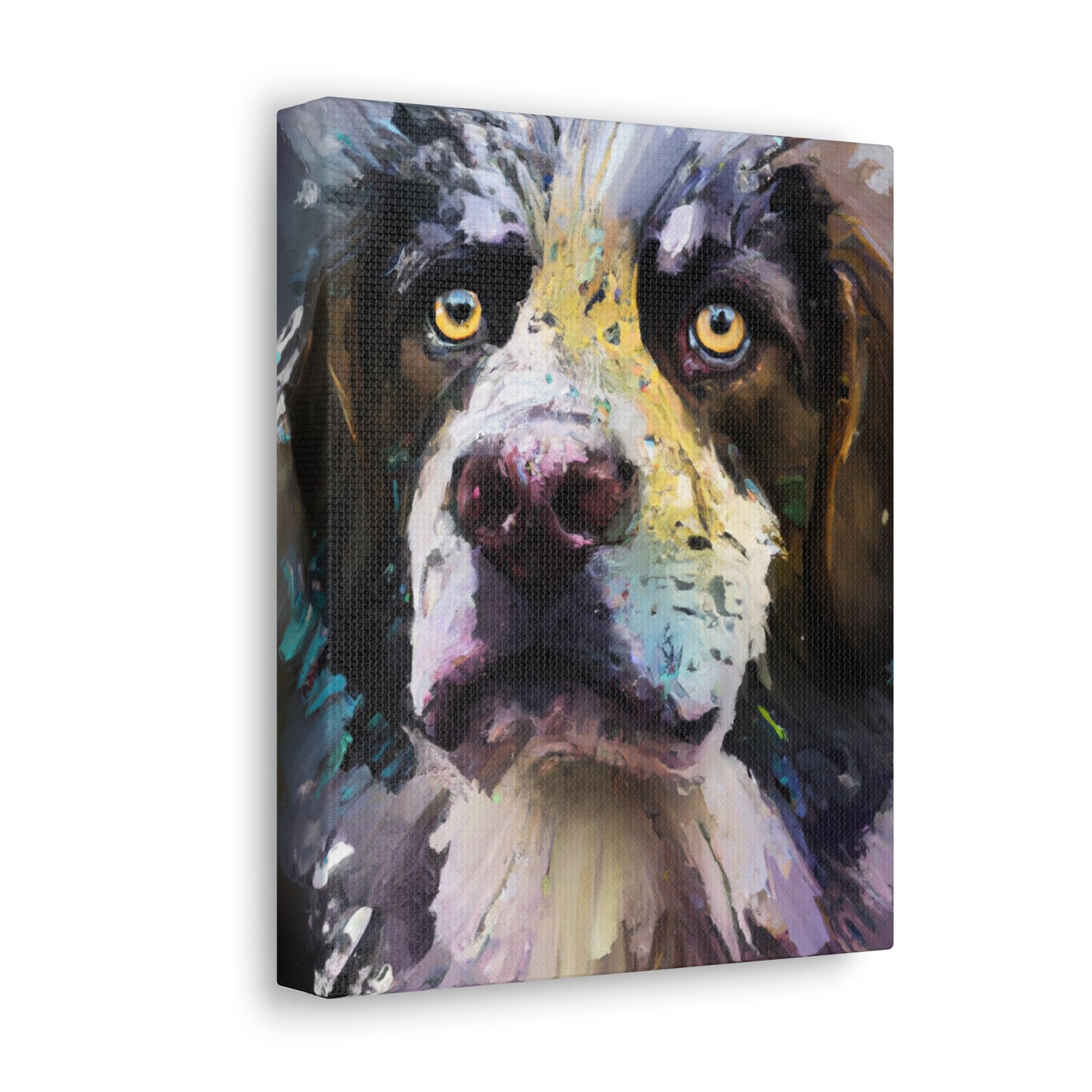 Dogful Vibrancy - Canvas