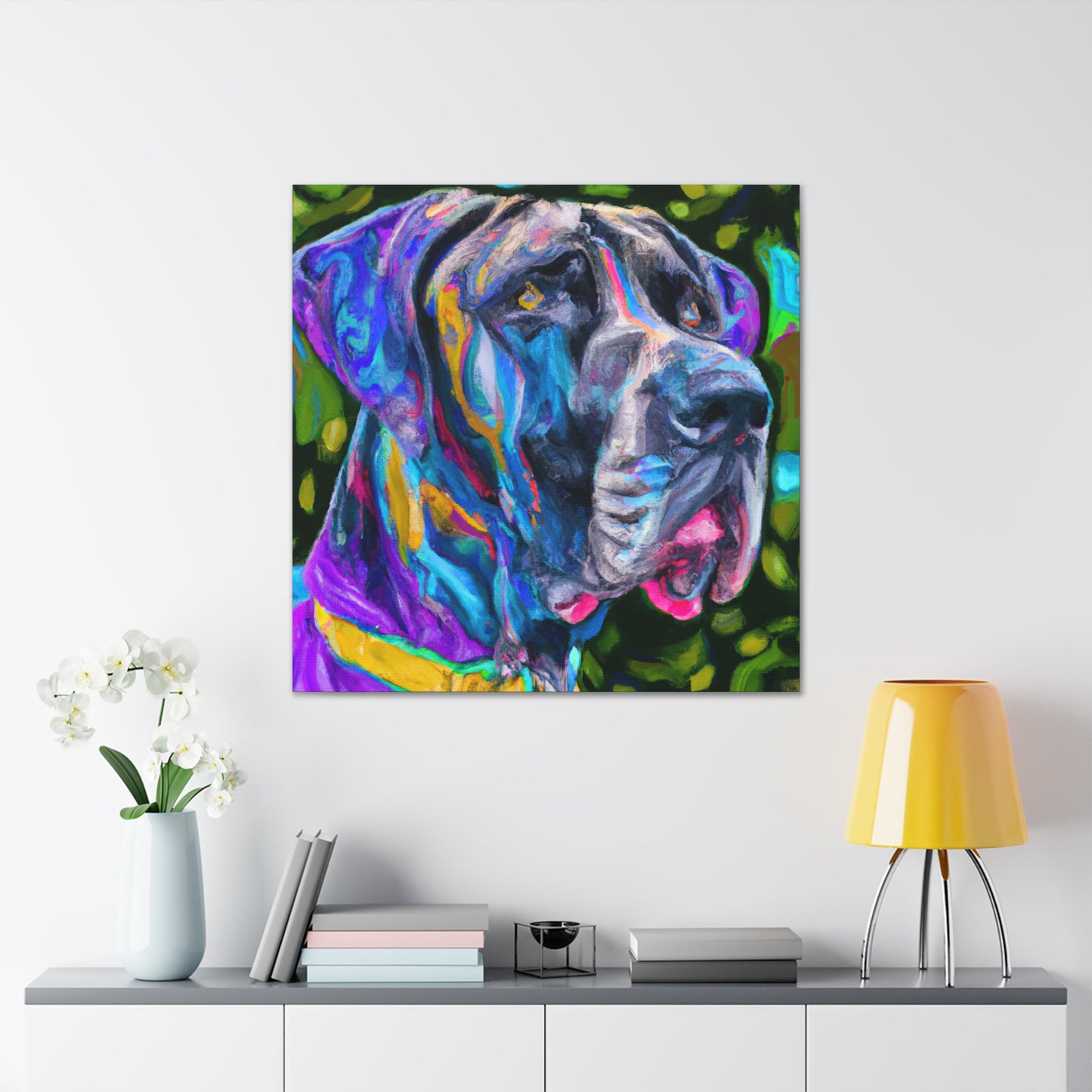Vibrant Dane Art - Canvas