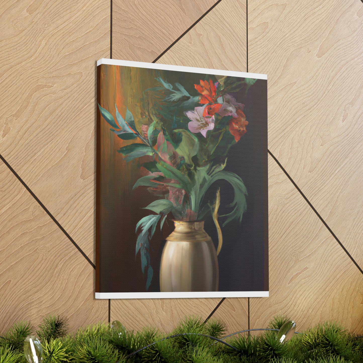 Floral Splendor Dream - Canvas