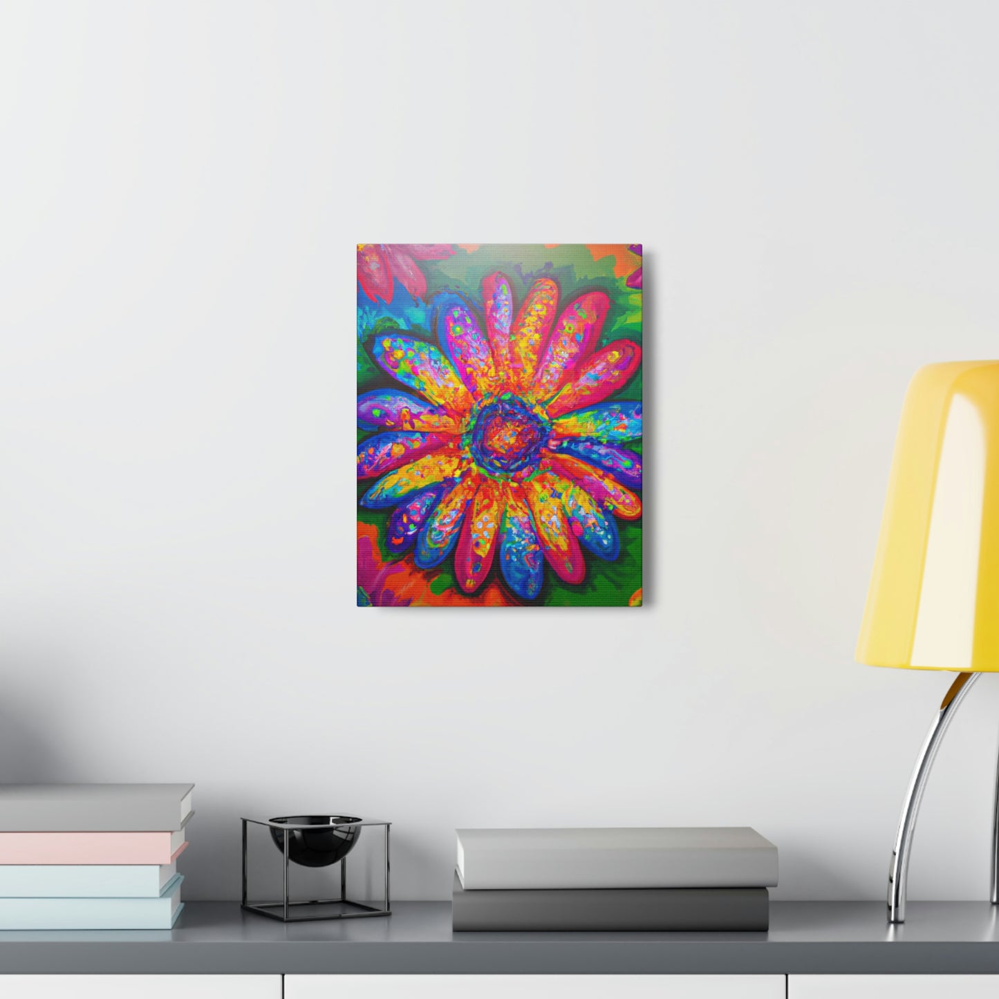 Vivid Blooms. - Canvas