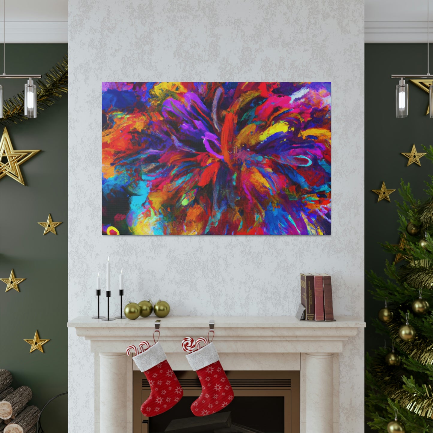 Vibrant Bloom - Canvas